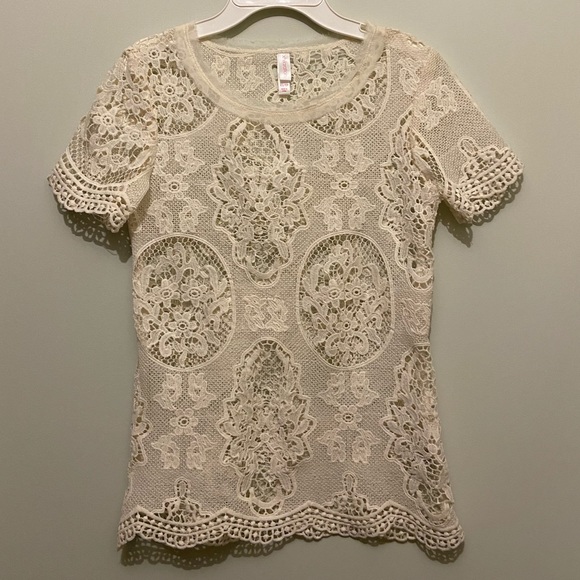 Xhilaration Tops - FREE WITH PURCHASE xhilaration Lace Tee